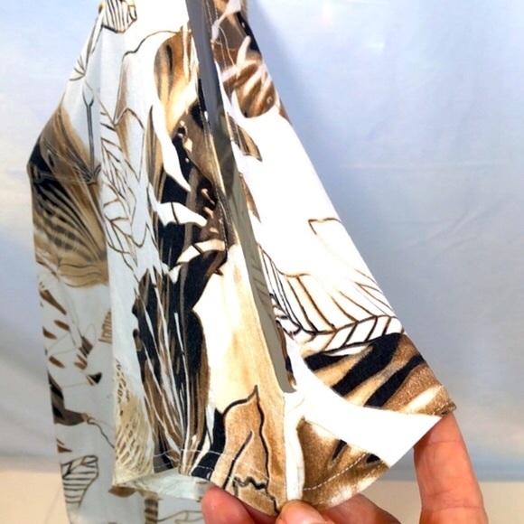 HOT BABE Made In USA Stretchy Kimono Style Split Sleeve Top Women’s Small EUC - Picture 11 of 16